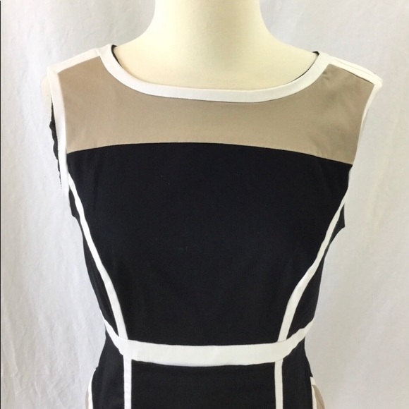 Worthington slimming color block sheath size 4 - Picture 3 of 6